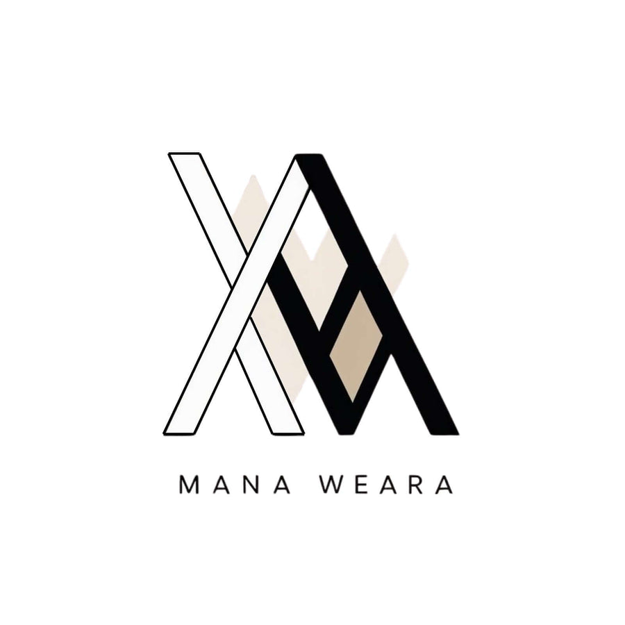 Mana Weara logo for digital gift card offering streetwear, anime tees, and fine art options. Ideal for gifts, no expiration, instant email delivery.